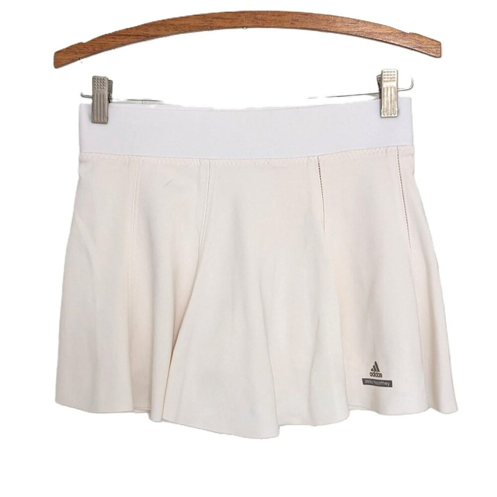 Adidas by Stella McCartney White/Off-White Tennis Skirt/Skort S